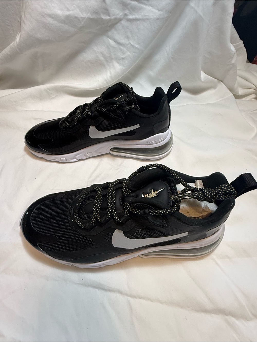 *NWT* Nike Air Max React 270 - Black Athletic Sneakers
Size 7.5